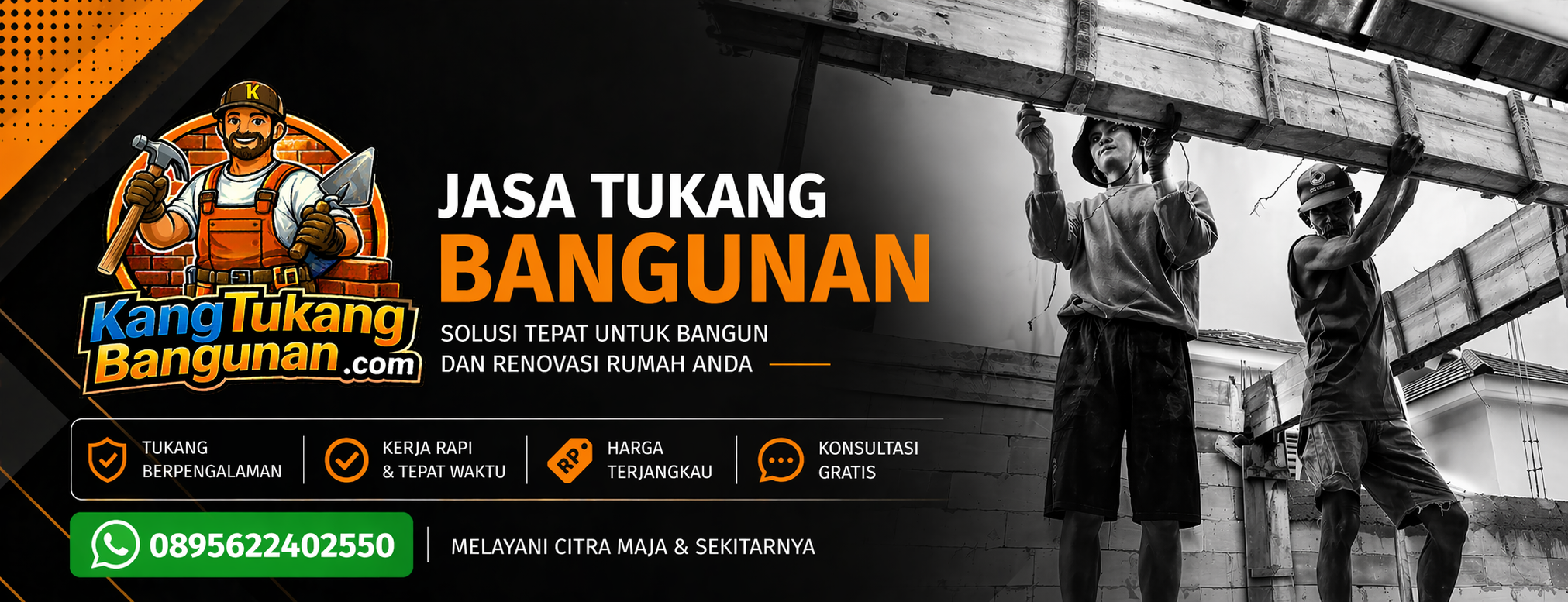 Tukang Bangunan & Renovasi Citra Maja Murah Terpercaya | KangTukangBangunan.com